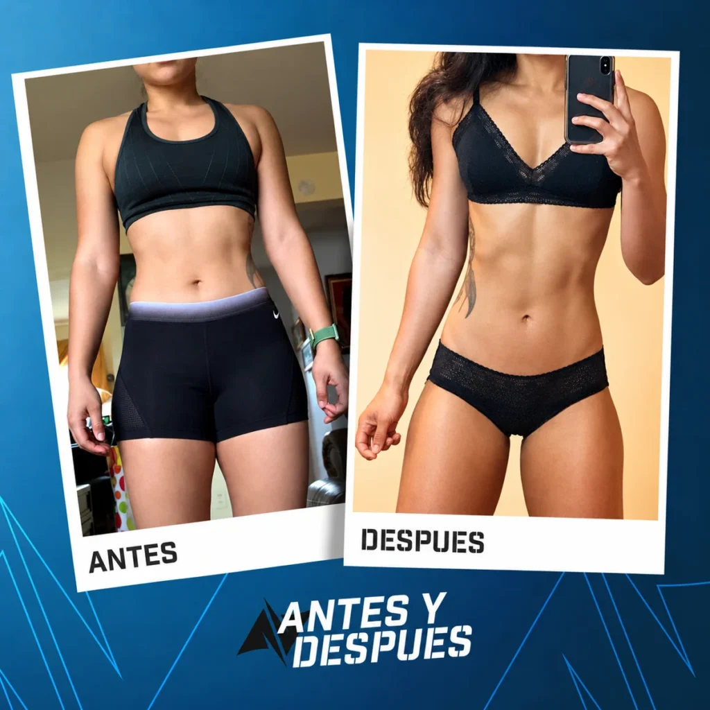 Antes y después de cliente de Ariel Villalona, transformación 1